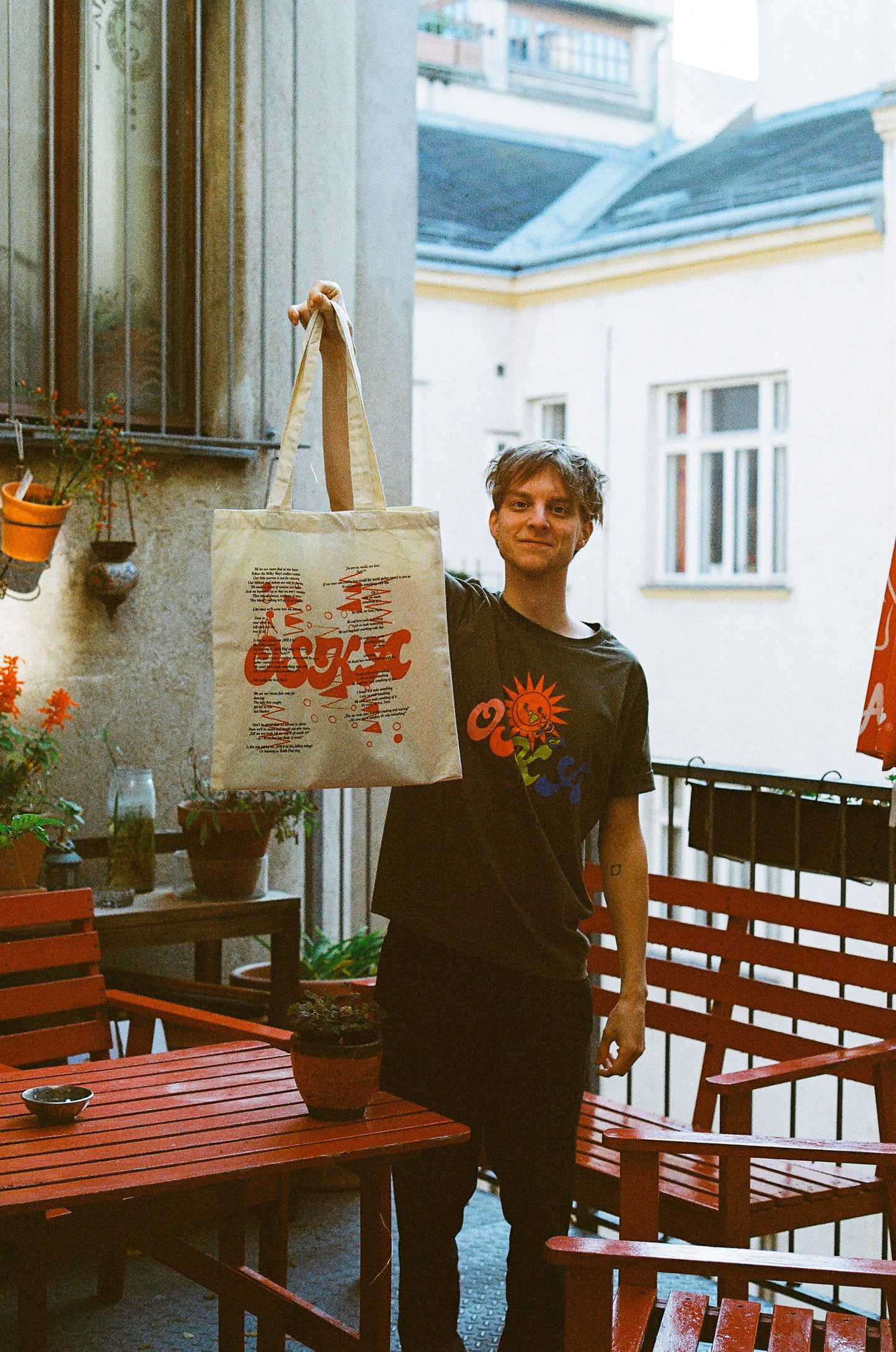 OSKA Tote Bag "Lyrics"